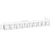 Dog Kennel Black 96.9 ft¬≤ Steel